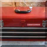Z04. Craftsman tool box and tools. 